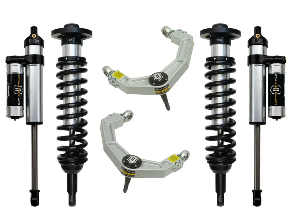 09-13 Ford F150 4Wd 0-2.63" Stage 3 Suspension System W Billet Uca 1