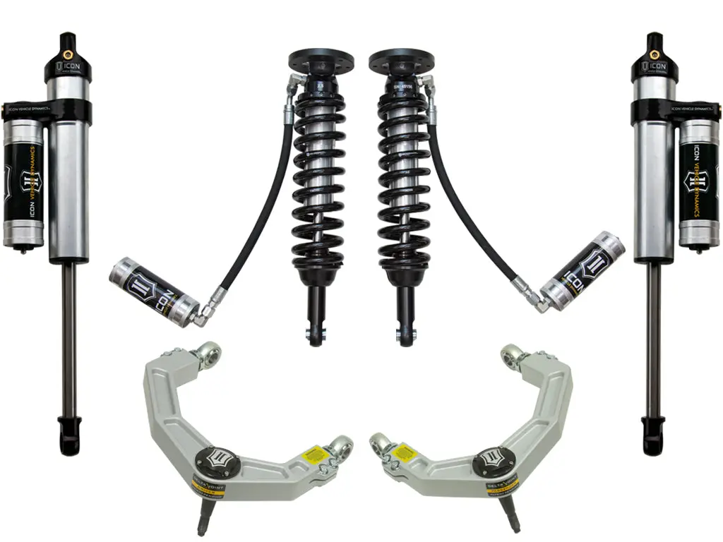 09-13 Ford F150 4Wd 1.75-2.63" Stage 4 Suspension System W Billet Uca 1