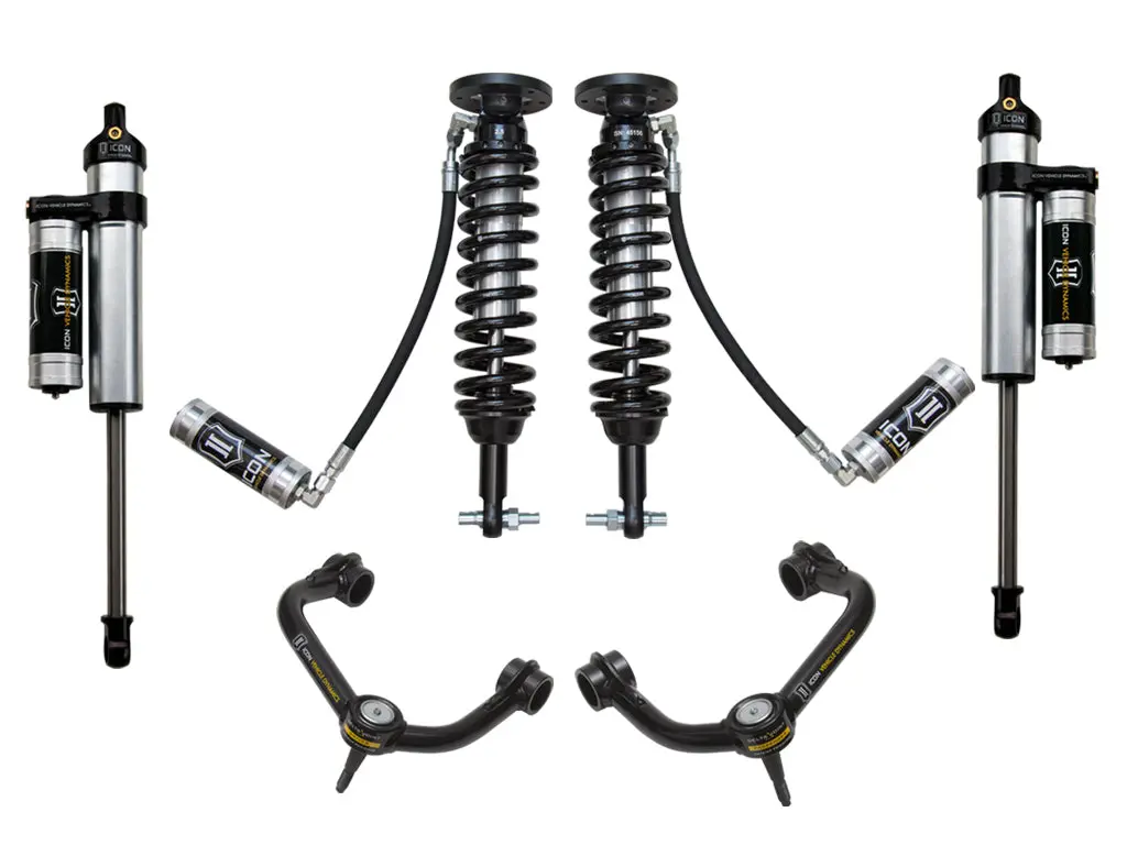 2014 Ford F150 4Wd 1.75-2.63" Stage 4 Suspension System W Tubular Uca 1