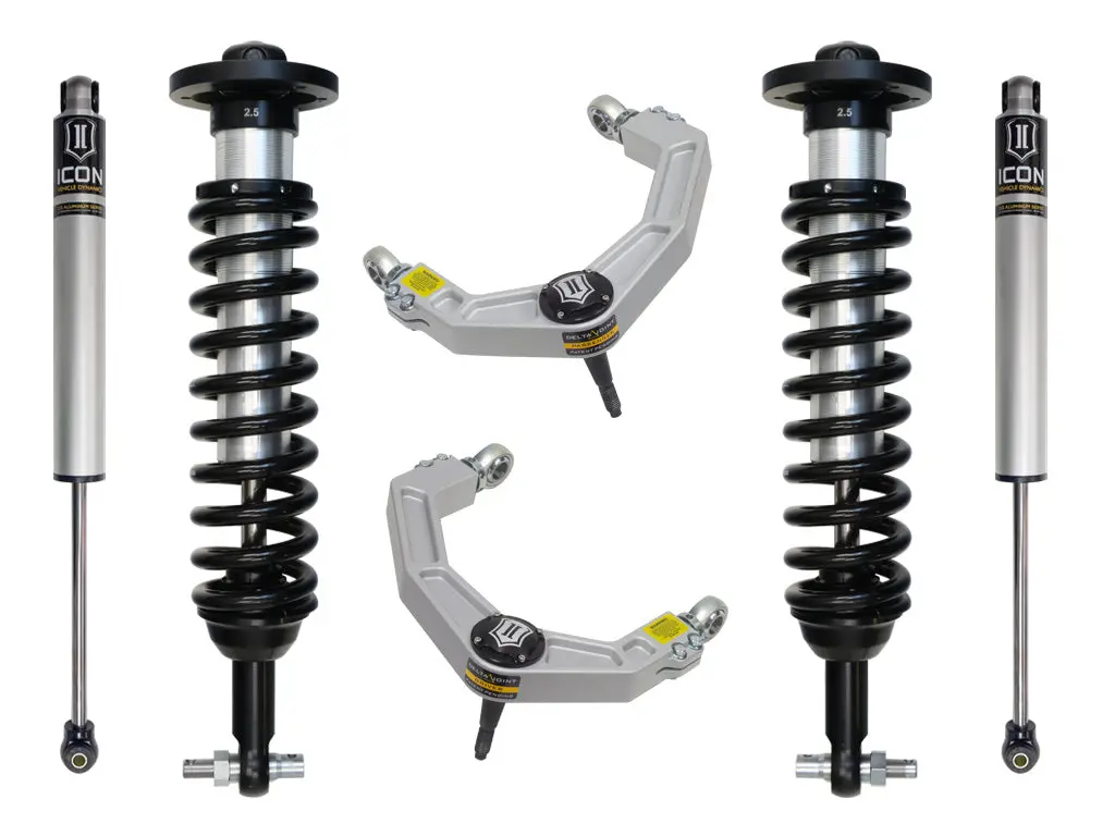 Icon 21-23 Ford F150 4Wd 0-2.75" Lift Stage 2 Suspension System Billet Uca 1