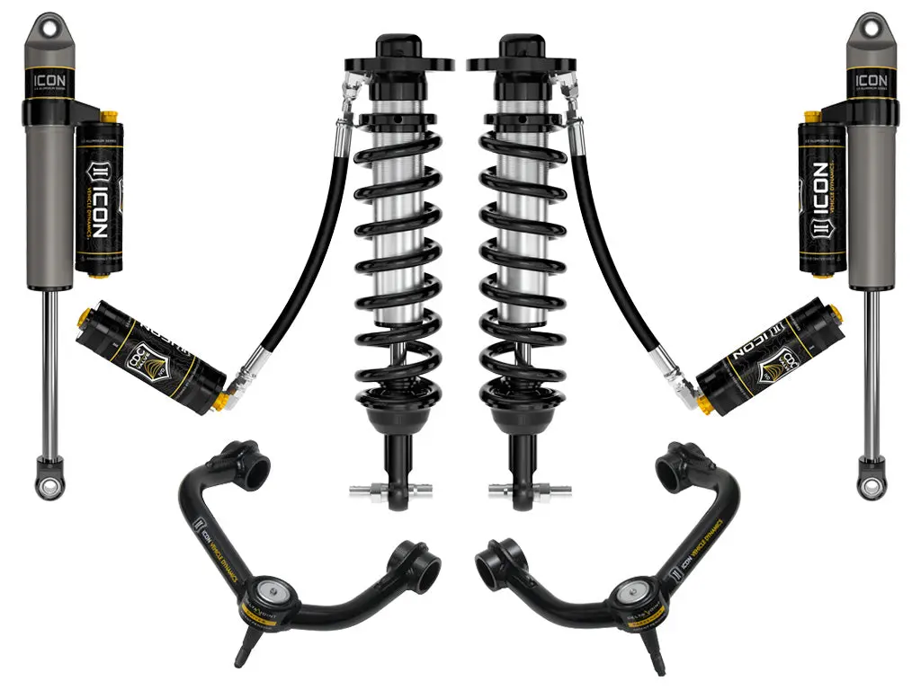 Icon 21-23 Ford F150 4Wd 0-2.75" Lift Stage 5 Suspension System Tubular Uca 1