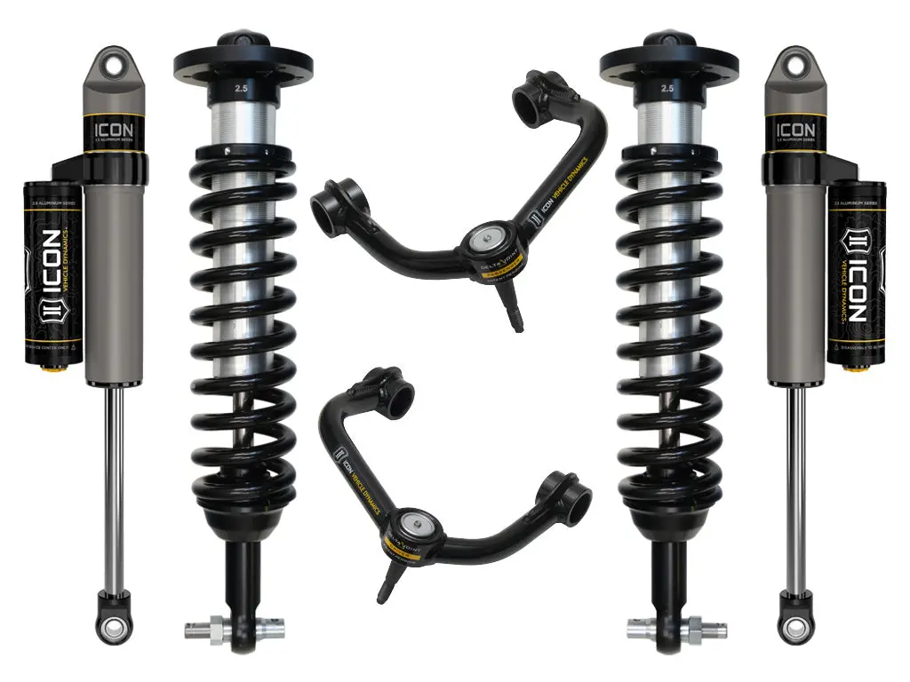 Icon 21-22 Ford F150 2Wd 0-3" Lift Stage 3 Suspension System Tubular Uca 1