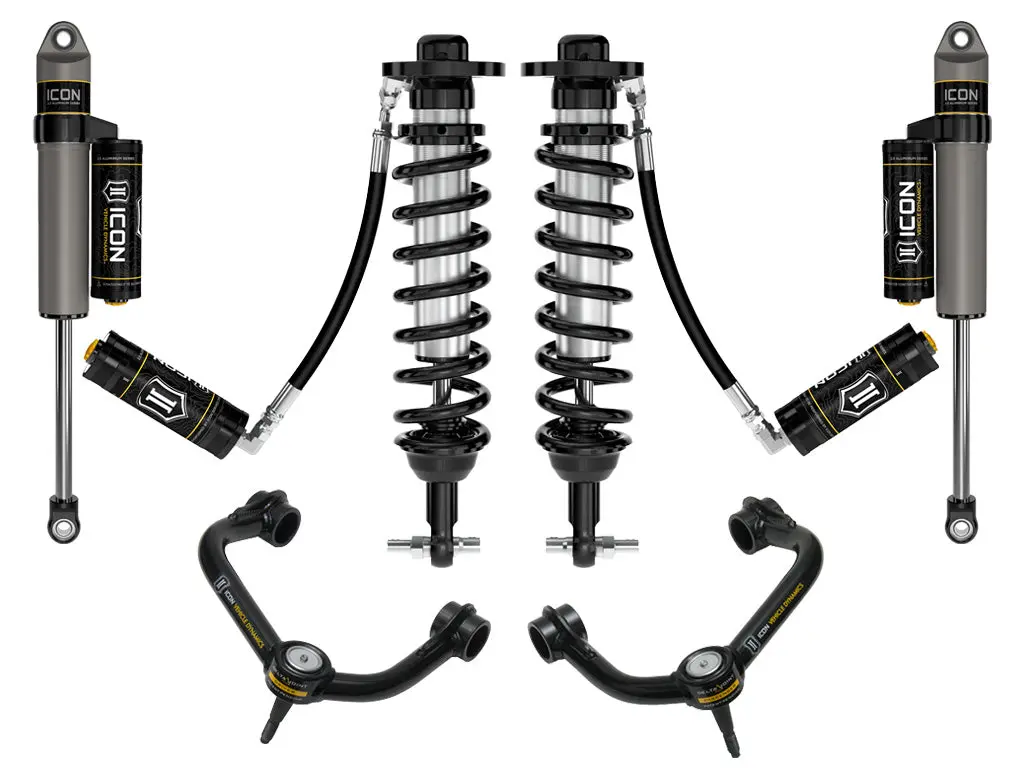 Icon 21-23 Ford F150 2Wd 0-3" Lift Stage 4 Suspension System Tubular Uca 1