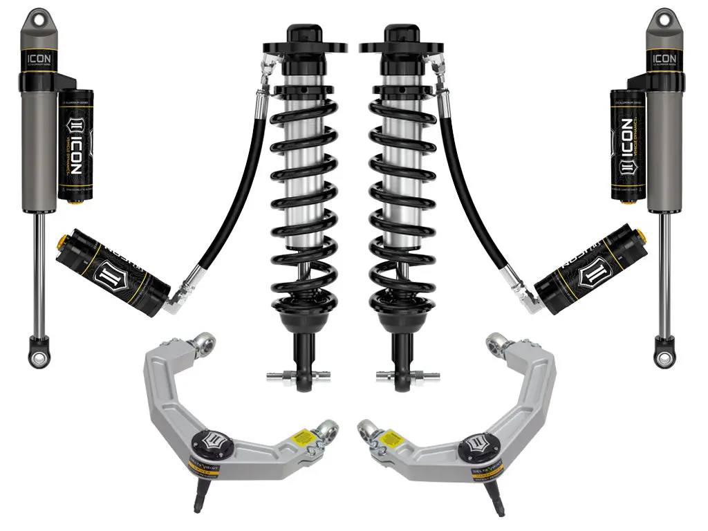 Icon 21-23 Ford F150 2Wd 0-3" Lift Stage 4 Suspension System Billet Uca 1