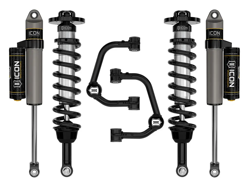 Icon 2021-2023 Ford F-150 4Wd 2.75-3.5" Lift Stage 2 Suspension System Tubular Uca 1