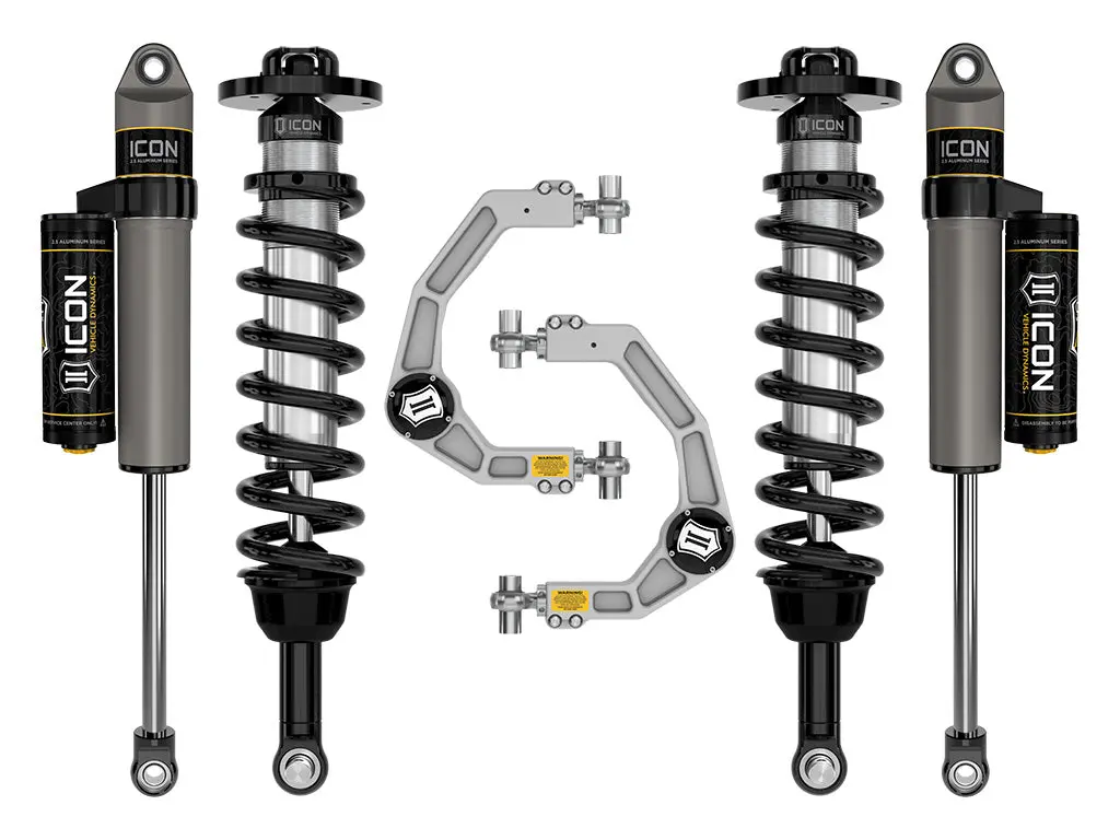 Icon 2021-2023 Ford F-150 4Wd 2.75-3.5" Lift Stage 2 Suspension System Billet Uca 1