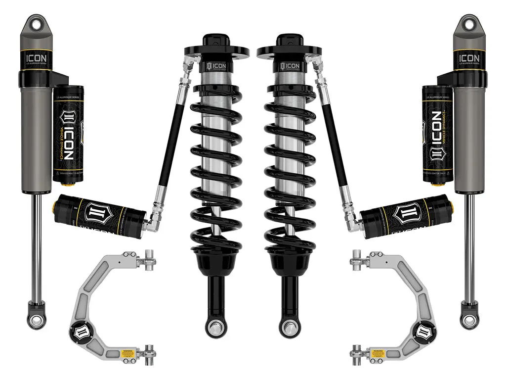Icon 2021-2023 Ford F-150 4Wd 2.75-3.5" Lift Stage 3 Suspension System Billet Uca 1