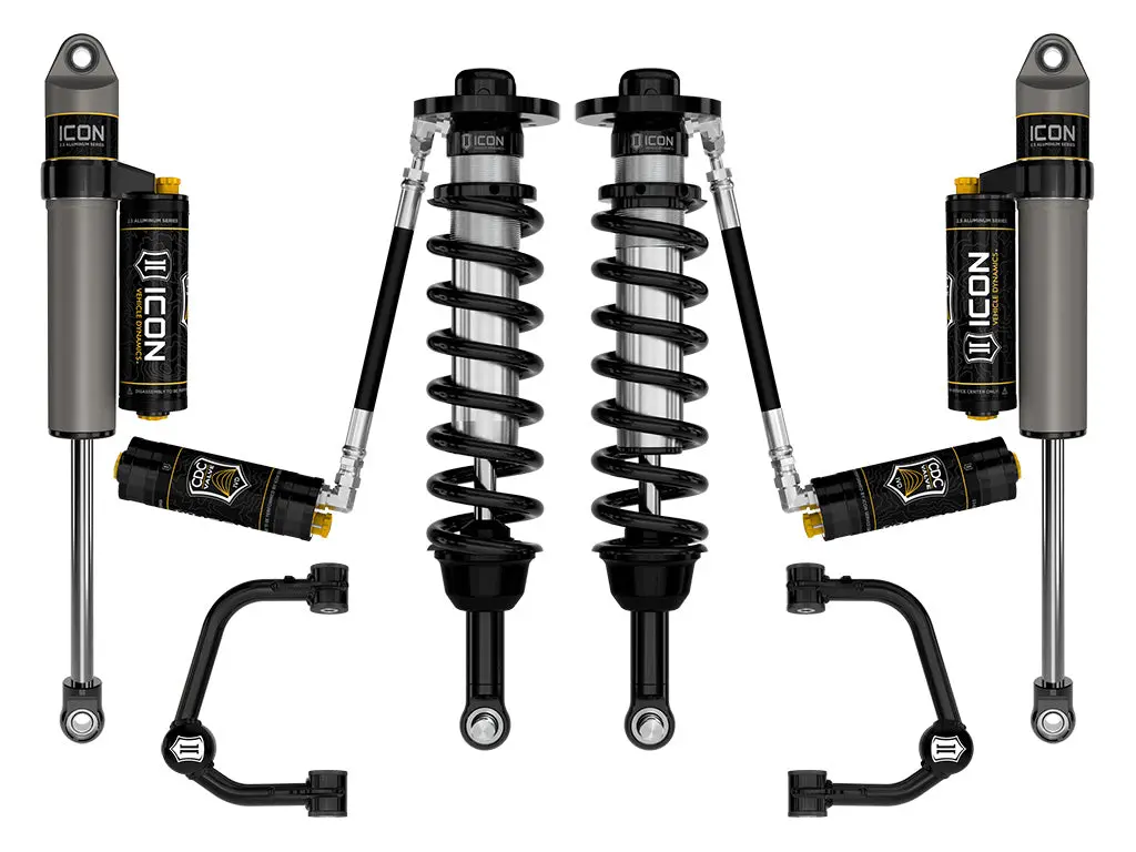 Icon 2021-2023 Ford F-150 4Wd 2.75-3.5" Lift Stage 4 Suspension System Tubular Uca 1