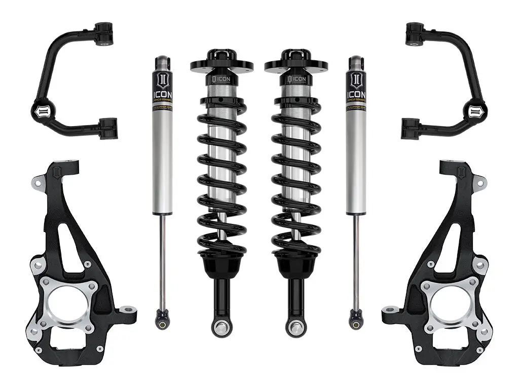 Icon 2021-2023 Ford F-150 4Wd 3.5-4.5" Lift Stage 1 Suspension System Tubular Uca 1