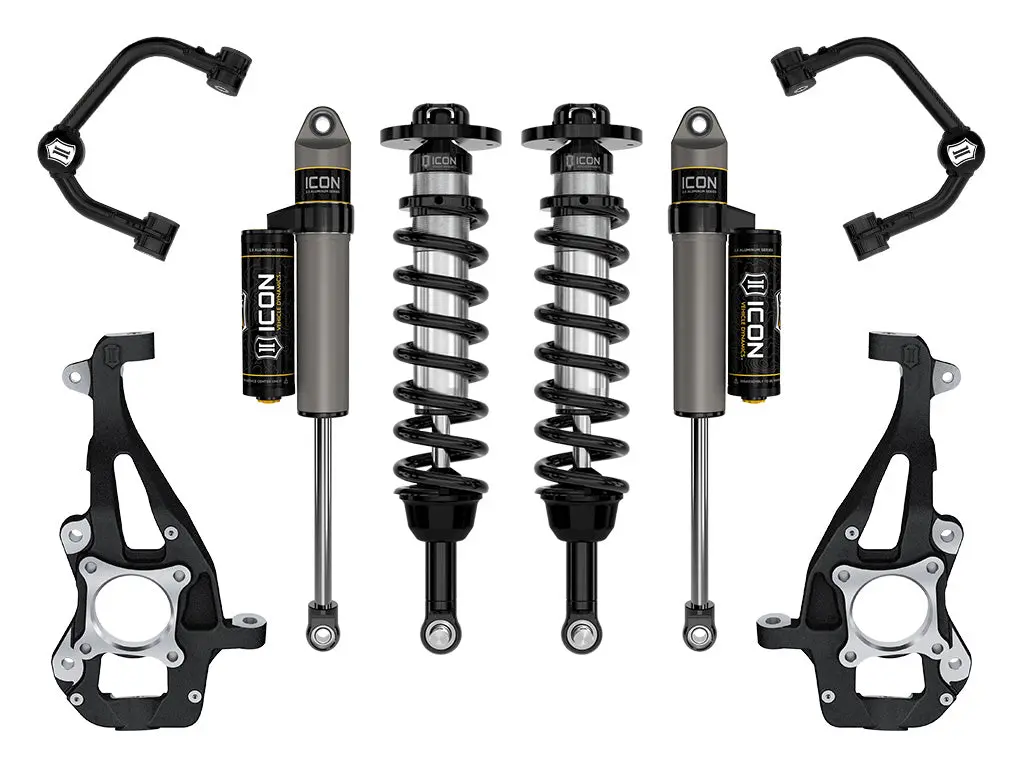 Icon 2021-2023 Ford F-150 4Wd 3.5-4.5" Lift Stage 2 Suspension System Tubular Uca 1