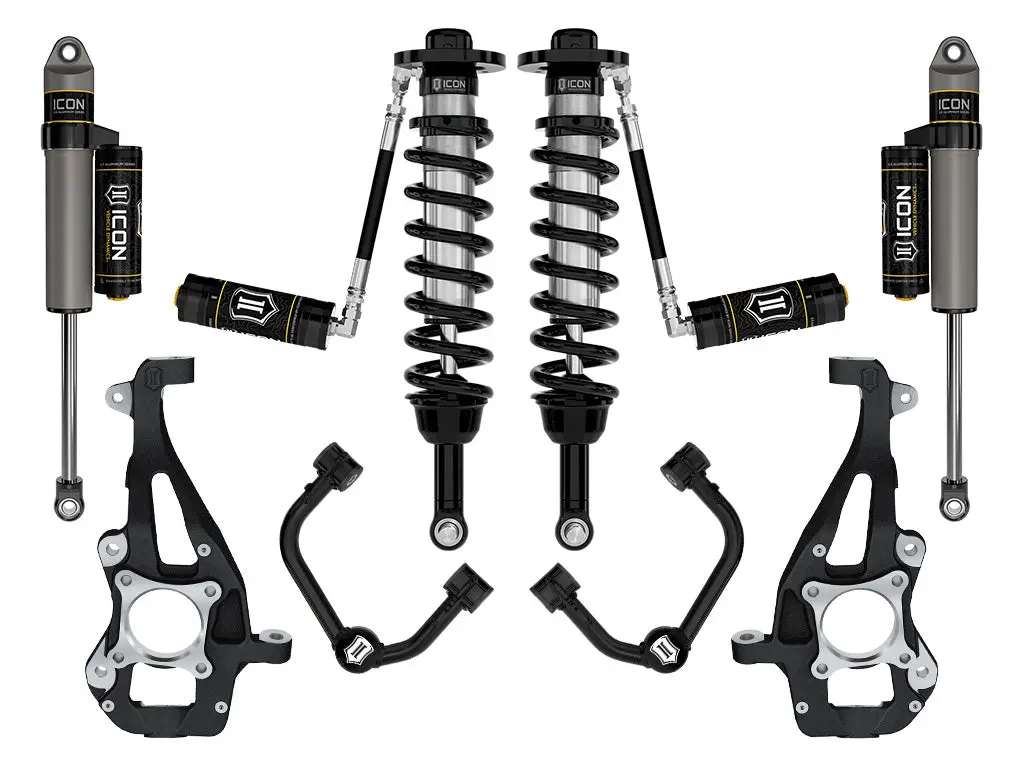 Icon 2021-2023 Ford F-150 4Wd 3.5-4.5" Lift Stage 3 Suspension System Tubular Uca 1