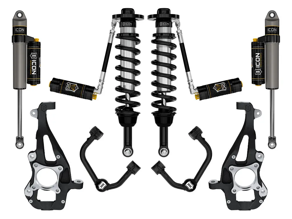 Icon 2021-2023 Ford F-150 4Wd 3.5-4.5" Lift Stage 4 Suspension System Tubular Uca 1