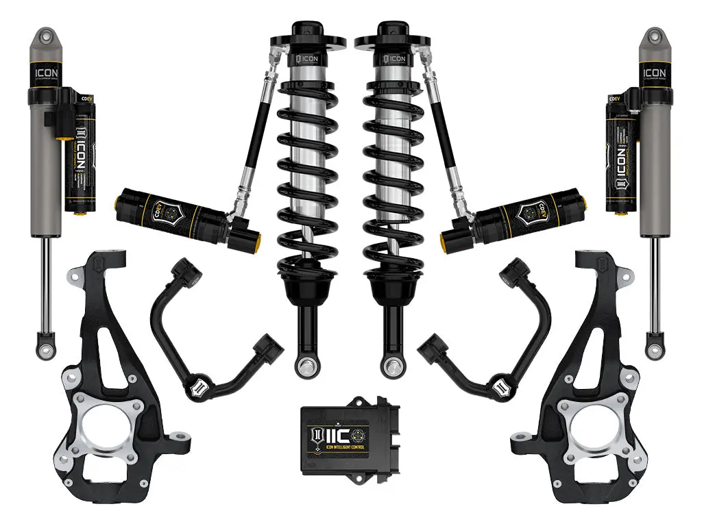 Icon 2021-2023 Ford F-150 4Wd 3.5-4.5" Lift Stage 5 Suspension System Tubular Uca 1