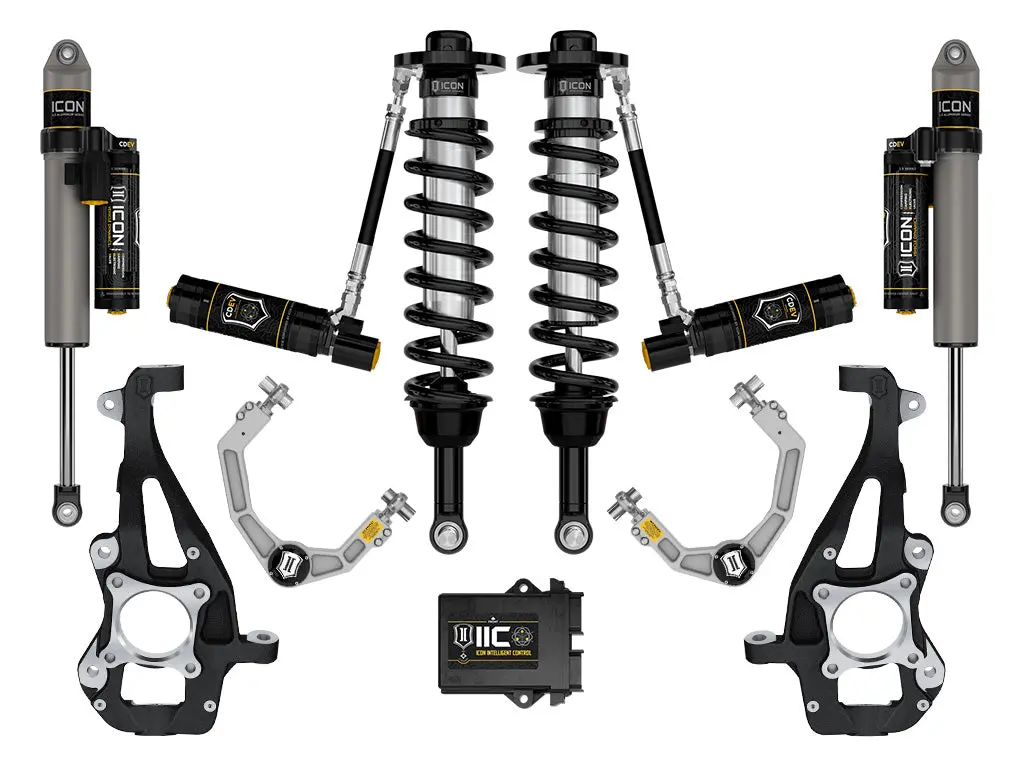 Icon 2021-2023 Ford F-150 4Wd 3.5-4.5" Lift Stage 5 Suspension System Billet Uca 1