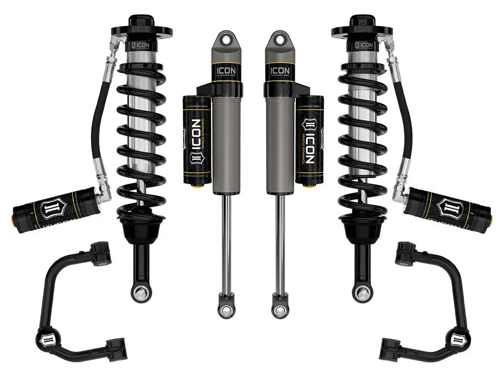 Icon 2021-2023 Ford F-150 Tremor 2.5-3" Lift Stage 3 Suspension System Tubular Uca 1