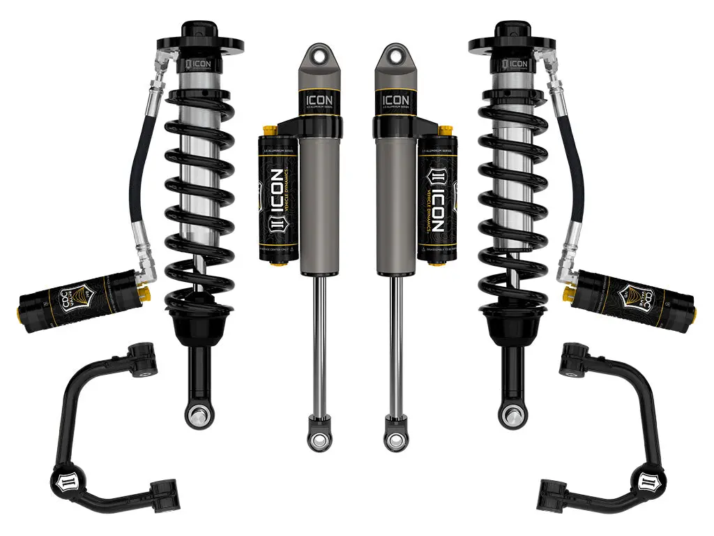 Icon 2021-2023 Ford F-150 Tremor 2.5-3" Lift Stage 4 Suspension System Tubular Uca 1