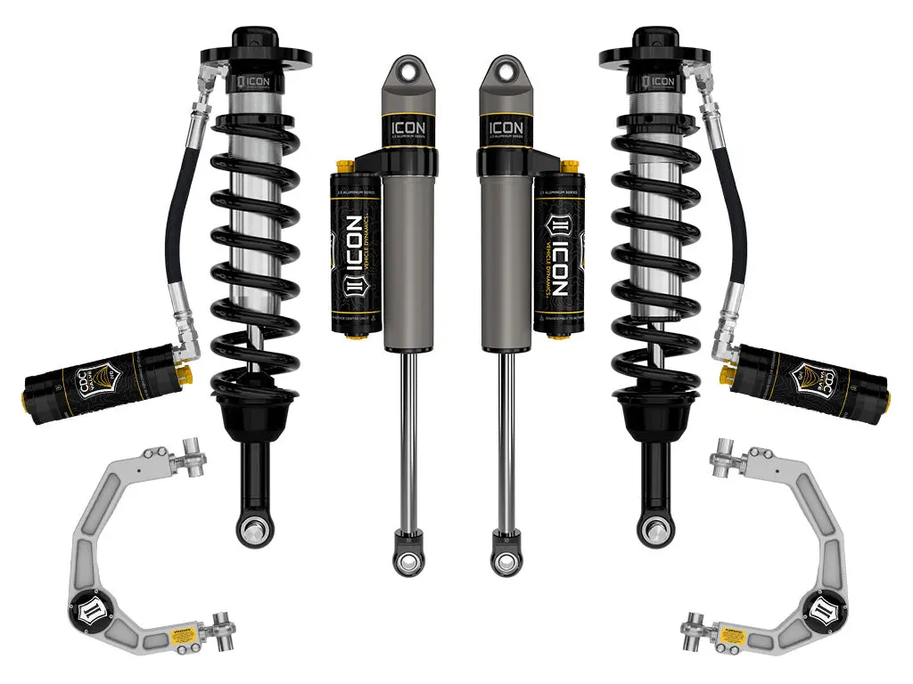 Icon 2021-2023 Ford F-150 Tremor 2.5-3" Lift Stage 4 Suspension System Billet Uca 1