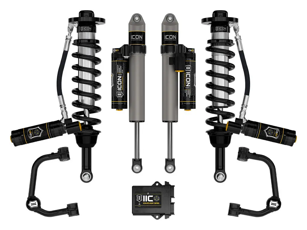 Icon 2021-2023 Ford F-150 Tremor 2.5-3" Lift Stage 5 Suspension System Tubular Uca 1
