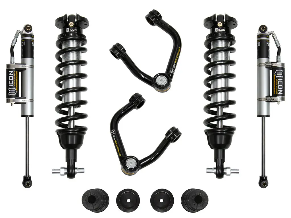 Icon 19-21 Ford Ranger 0-3.5" Lift Stage 3 Susp System Tubular Uca Al Knuckle 1
