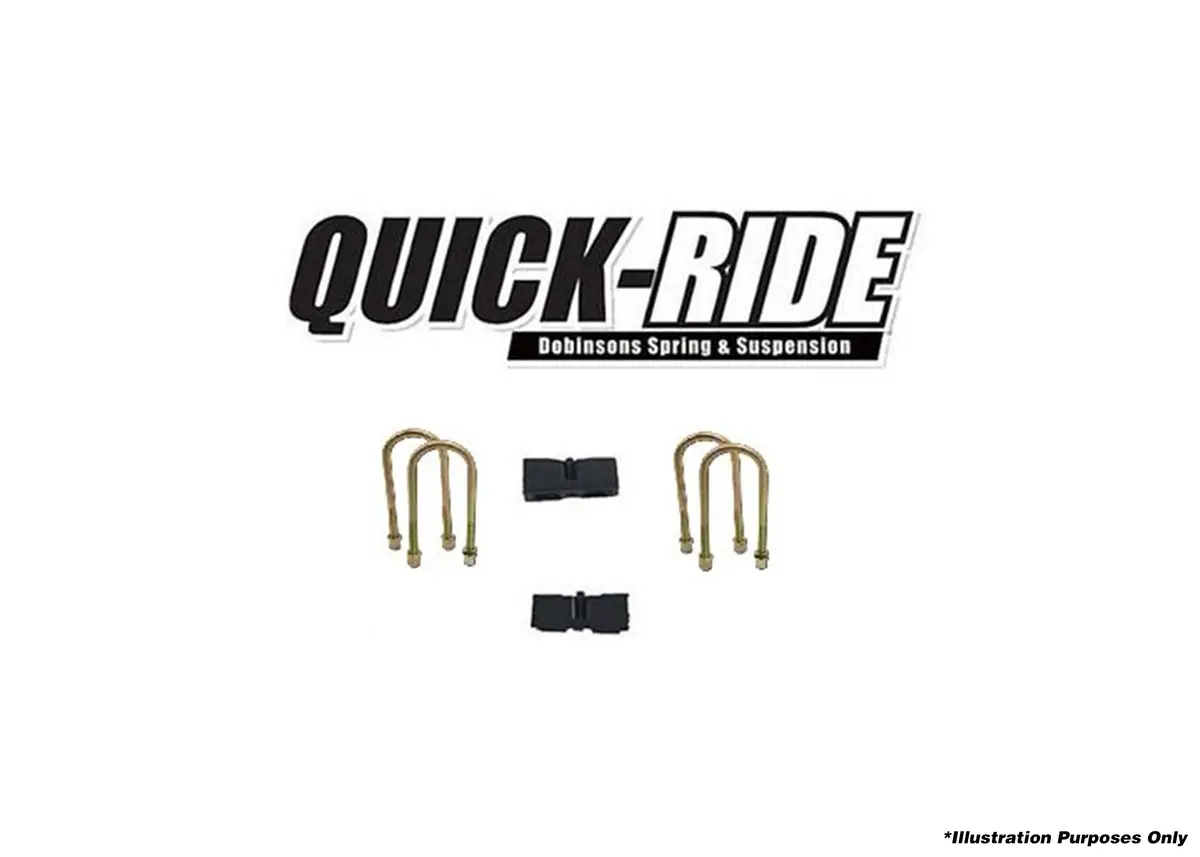 Dobinsons 2" Quick Ride Kit Includes U-Bolts - Qr19-501K 1