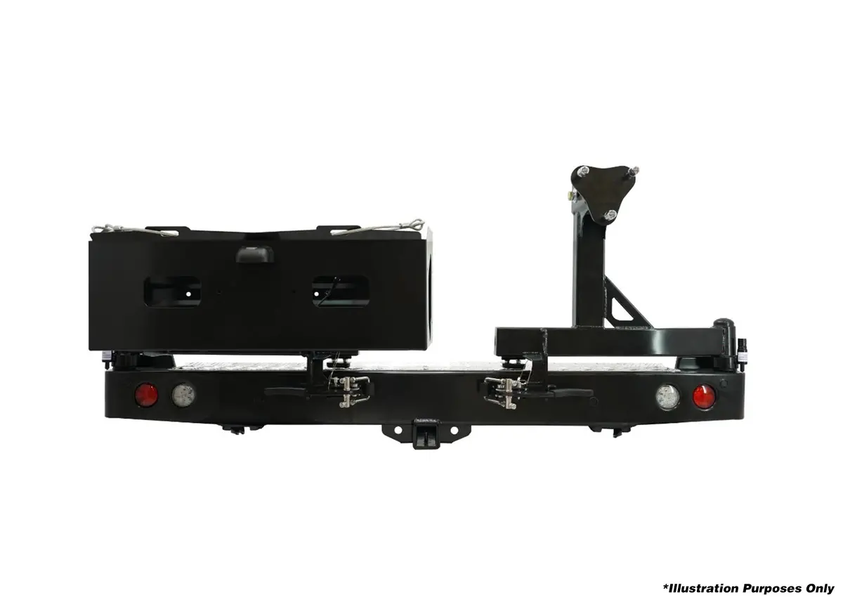 Dobinsons Rear Bumper With Swing Outs For Toyota Land Cruiser 79 Series (Bw80-4143) 1