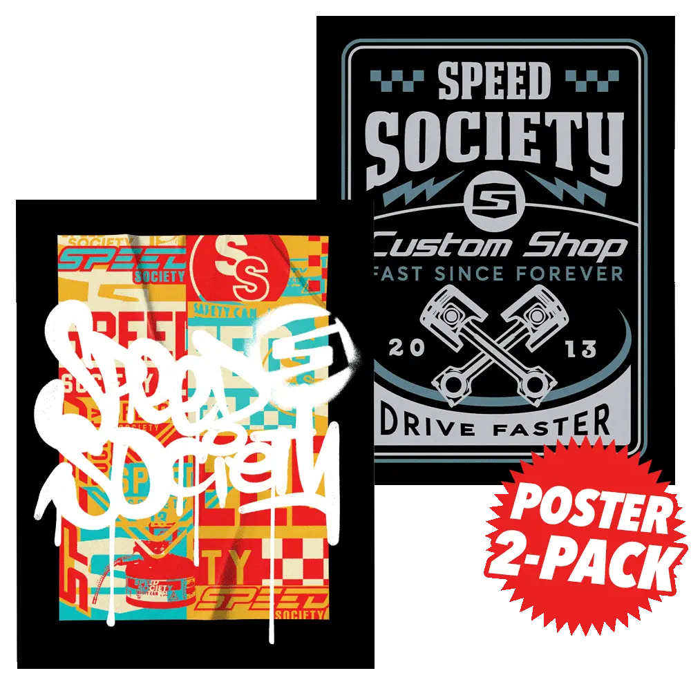 Paste Up X Custom Shop Poster Collection (2 Pack) 1