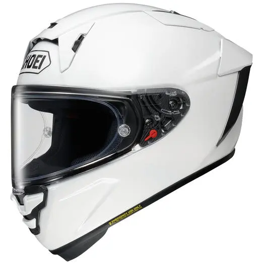 Shoei X-Fifteen Motorcycle Full Face White Helmet 1