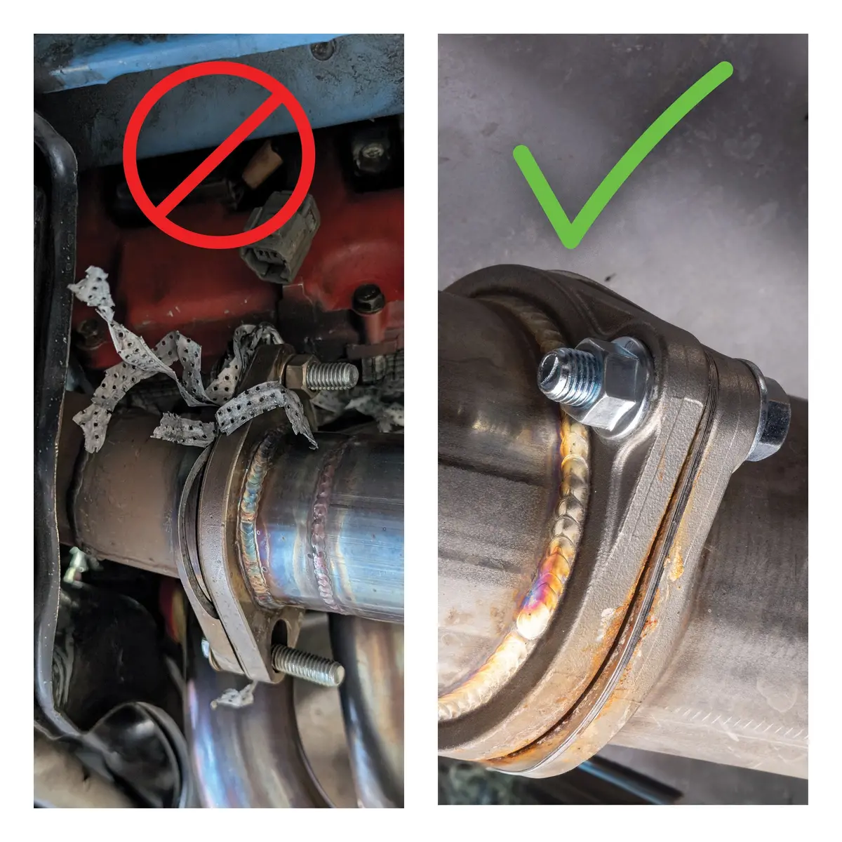 Overtake Turbo To Downpipe Gasket - Subaru Ej Engine 2