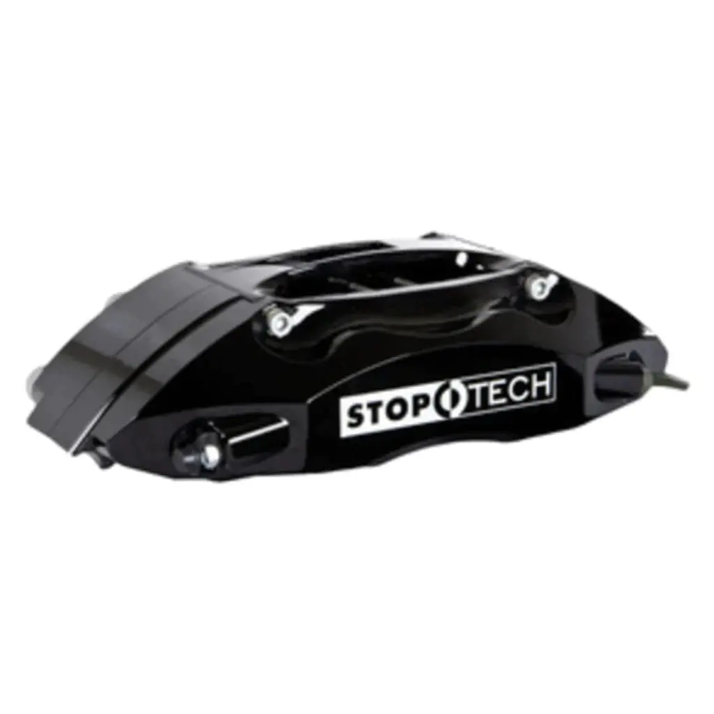 Flat Black - Tr.341.4.Ta 2005-08 Tacoma 4 Piston Rear Big Brake Kit Disc Conversion Without Optional Parking Brake Fits 17" Or Larger Wheels 1