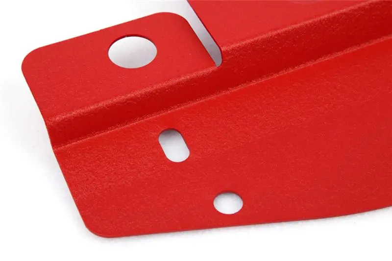 Grimmspeed 08+ Subaru Impreza/Wrx/Sti Radiator Shroud W/Tool Tray - Red 1