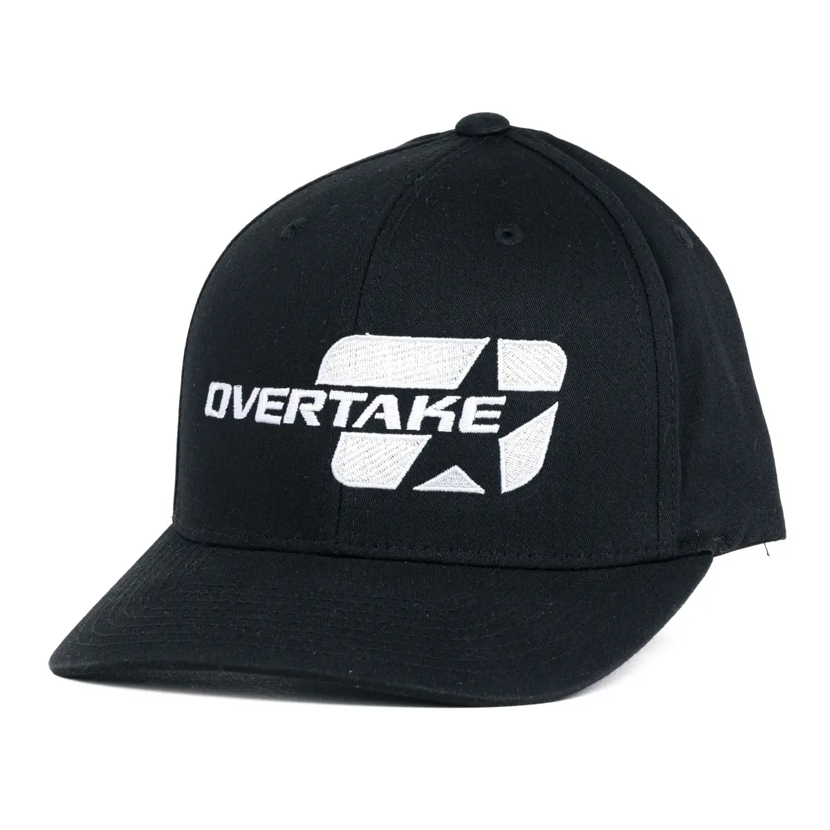 Overtake Snapback Hat - Black 1