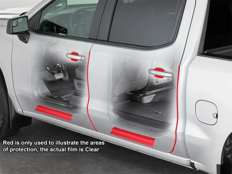 Weathertech 2024 Toyota Tacoma Scratch Protection - Transparent 1