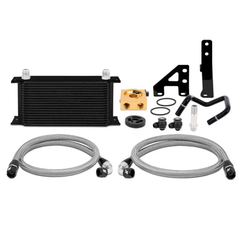 Mishimoto 2015 Subaru Wrx Thermostatic Oil Cooler Kit - Black 1