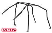 Cusco Sfty21 2-Passenger 8-Point Blk Dash-Escape Roll Cage Subaru Gda/Gdb 01-07 (S/O/No Cancel) 1