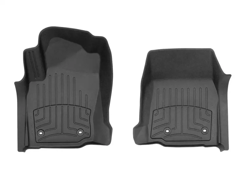 Weathertech 2024 Toyota Tacoma Dc Manual Trans Front Floorliner Hp - Black 1