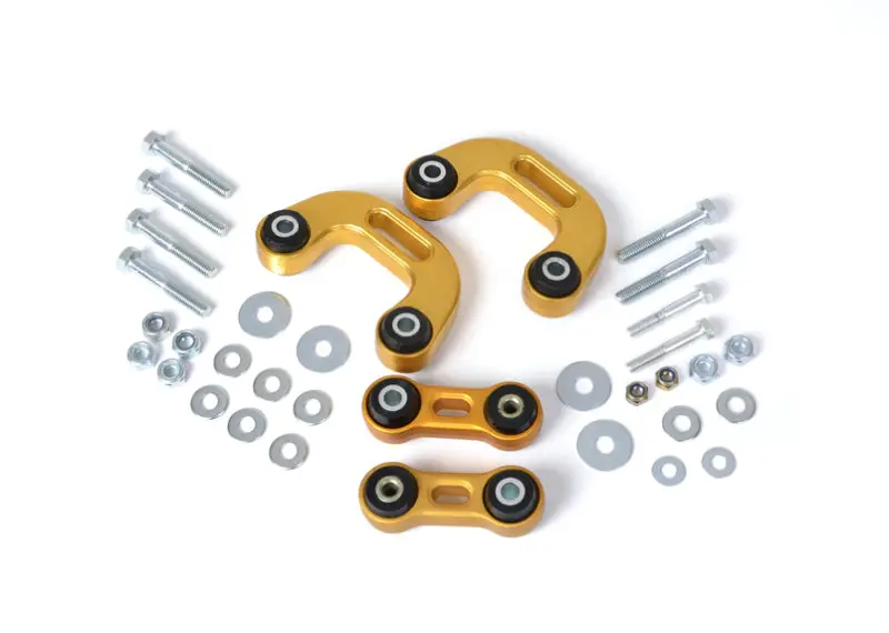 Whiteline 93-00 & 03-07 Subaru Impreza Non-Turbo Front&Rear Sway Bar Link Conv Kit - Extra H/D Alloy 1