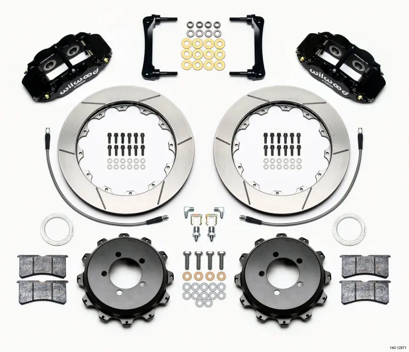 Wilwood Narrow Superlite 4R Rear Kit 12.88In 2012-Up Toyota / Scion Frs W/Lines 1