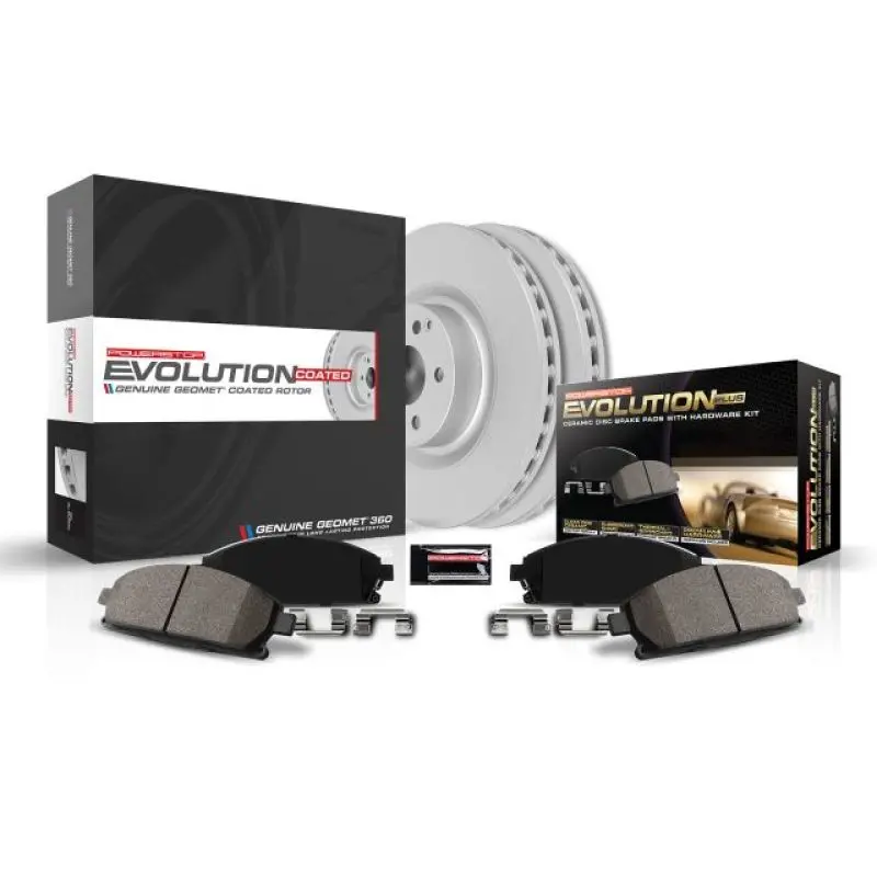 Power Stop 17-19 Subaru Impreza Front Z17 Evolution Geomet Coated Brake Kit 1