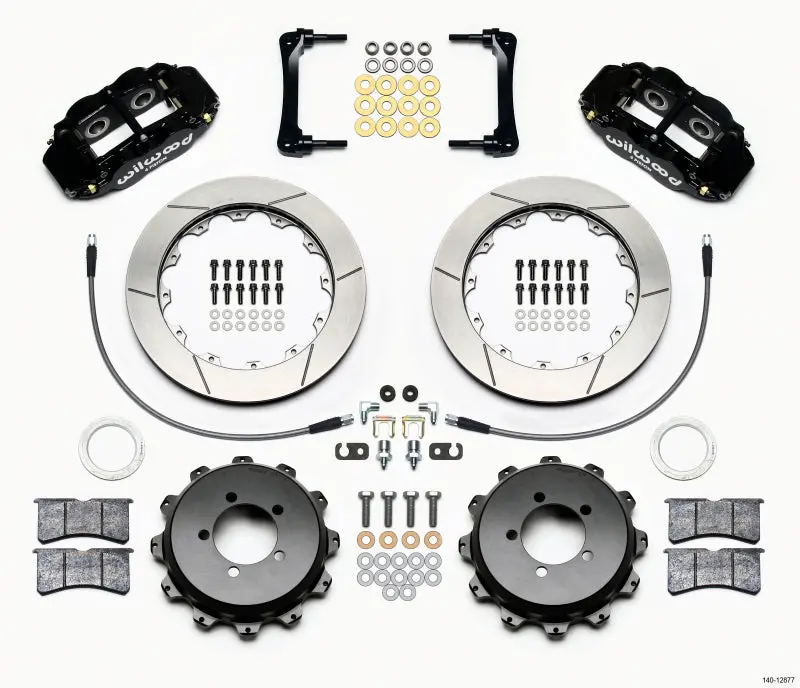 Wilwood Narrow Superlite 4R Rear Kit 12.88In 2008-2012 Subaru Wrx W/Lines 1