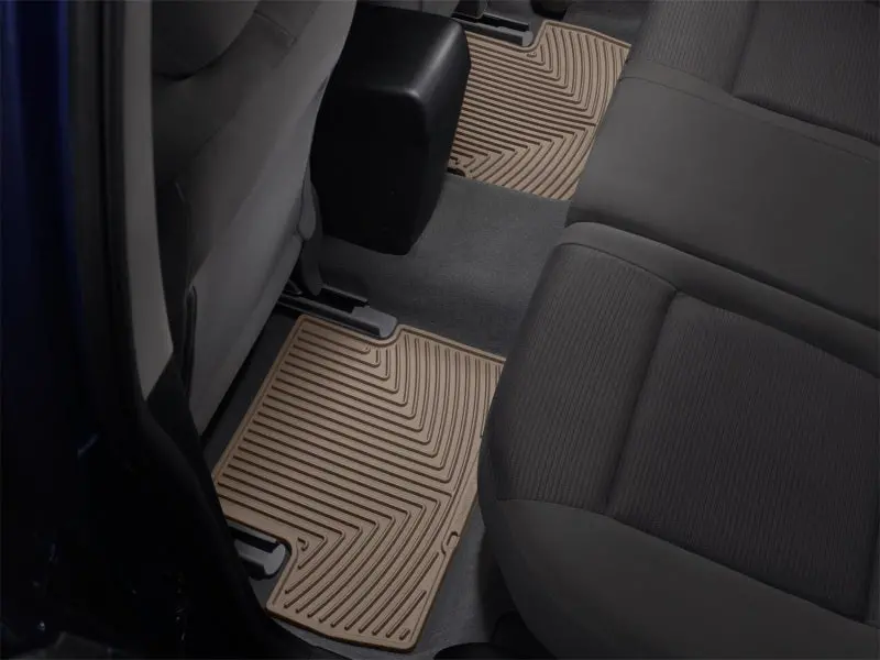 Weathertech 99 Bmw M3 Convertible Rear Rubber Mats - Tan 1