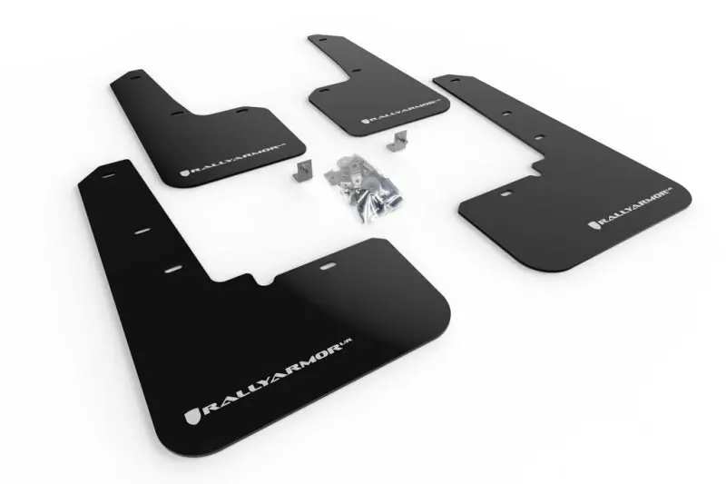 Rally Armor 20-25 Subaru Outback Black Ur Mud Flap W/White Logo 1