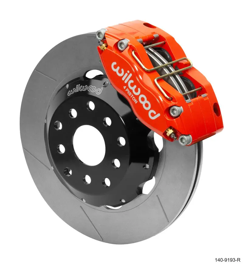 Wilwood Dynapro Radial Front Kit 12.00In Red Subaru Impreza Wrx (*Line Kit Needed*) 1