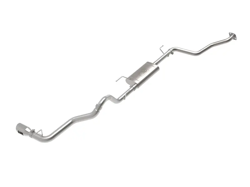 Afe 2024 Toyota Tacoma L4 2.4L Apollo Series 2.5-3In 409 Ss Steel Cat-Back Exhaust W/Polished Tips 1