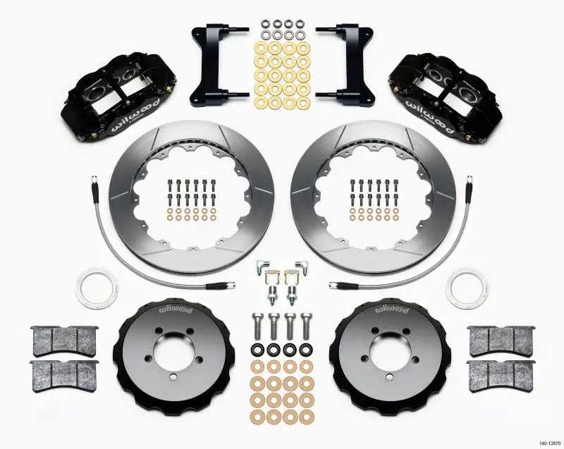 Wilwood Narrow Superlite 6R Front Hat Kit 12.88In 2012-Up Toyota / Scion Frs W/ Lines 1