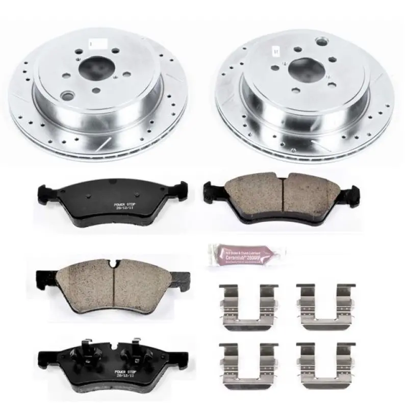Power Stop 13-16 Scion Fr-S Rear Z23 Evolution Sport Brake Kit 1