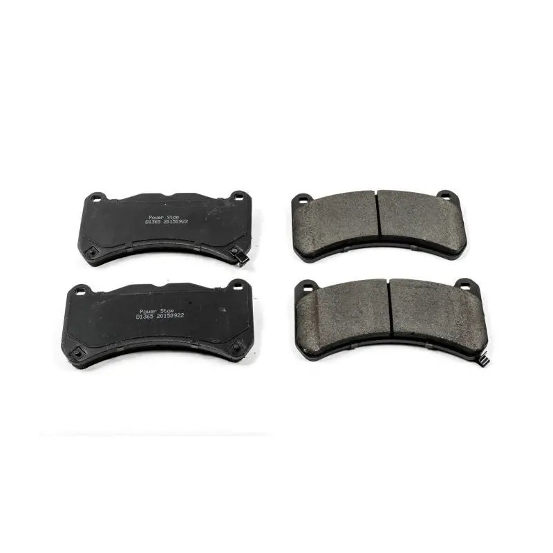 Power Stop 13-14 Ford Mustang Front Z16 Evolution Ceramic Brake Pads 1