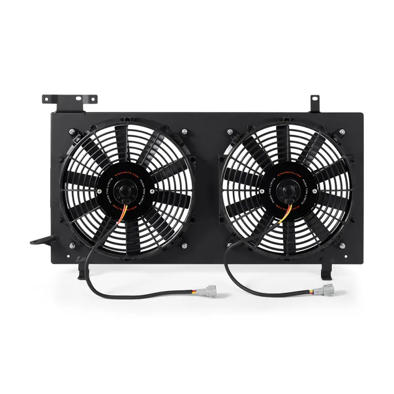 Mishimoto 08+ Subaru Wrx/Sti Pnp Aluminum Fan Shroud Black 1