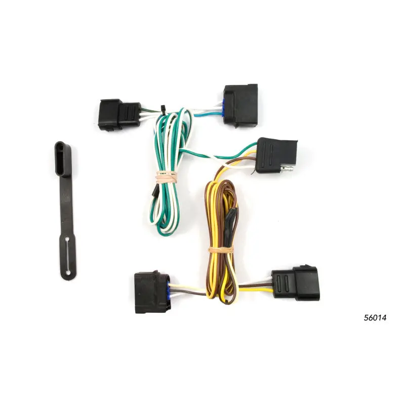 Curt Custom Wiring Harness – 4-Way Flat Trailer Connector For 2005–2011 Ford Focus 1
