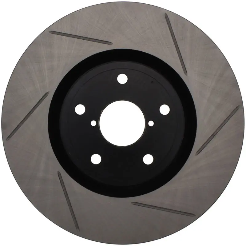 Stoptech Power Slot 05-08 Sti Front Right Slotted Rotor 1