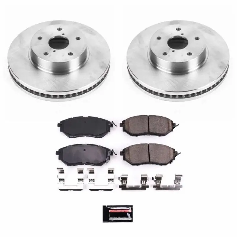 Power Stop 2015 Subaru Legacy Front Autospecialty Brake Kit 1